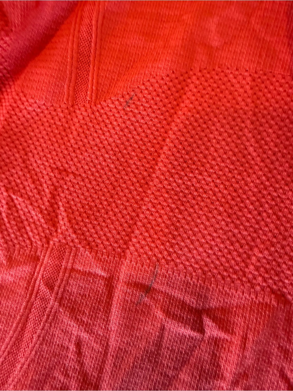 lululemon athletica Long-Sleeve Performance Tee in Coral - Picture 4 of 5